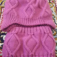 شال وکلاه دخترانه قیمت300