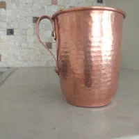 لیوان مسی وکاسه برنجی
