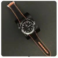 ساعت امگا درجه یک بند برزنتی آکبند