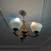 لوستر سه شاخه چهار عدد