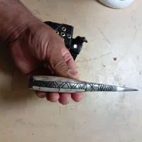 چاقو خوش دست سنگین وزن باقلاف دست دوز مرتب وباحال