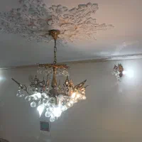 لوستر برنز ۶ شاخه ۳ عدد
