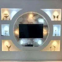 پایه دیواری تلویزیون بهمراه نصب (براکت)
