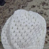 کلاه مکرومه دخترونه