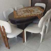 نهارخوری ۶نفره مناسب جهیزیه
