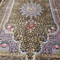 فرش تمام ابریشم