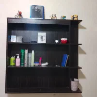 کتابخانه دیواری ساعت قدی و ویترین سالم قیمت مناسب