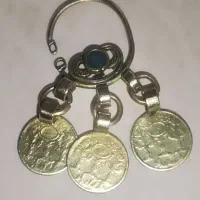 گوشوار قاجاری و سکه