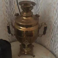 سماور ذغال برنز شش لیر