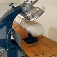 پرس اتو بخار کارکرده دیگ بخار خشک شویی