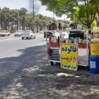یخچال یخ در بهشت فالوده دو قلو