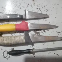۳عدد چاقو قصابی جنس عالی