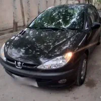 پژو 206 مشکی موتور فرانسه