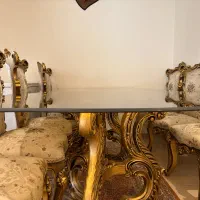 میز نهار خوری / ۸ نفره / چوب راش