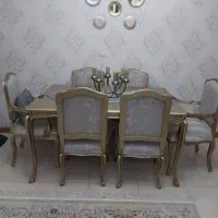 مبل فرانسوی ۸ نفره با میزناهارخوری