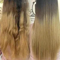 مدل کراتین و کوتاهی مو