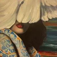 تابلو نقاشی رنگ و روغن قاب شده