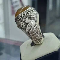 سنگ عقیق/نقره/ساچمه/عیار۹۲۵/به قیمت ساچمه