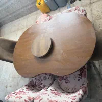 میز نهارخوری چوبی ۶ نفره