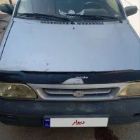 پراید نقره ای مدل 87 دوگانه سوز