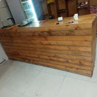 کانتر میز چوبی