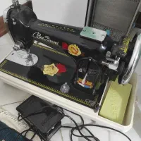 چرخ خیاطی گل با دینام