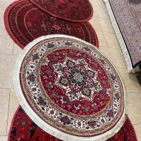 فرش گرد در تمامی ابعاد ۱۰۰ طرح و رنگ (فرش حنا)