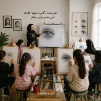 آموزش نقاشی،کلاس‌های تابستانه کودکان باهزینه مناسب