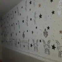 نقاشی ساختمان و دروپنجره