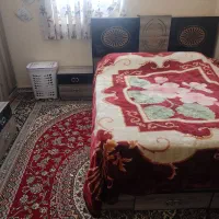 تخت خواب  و سرویس چوب