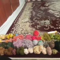 نخ ونقش خانه همسایه|تابلو فرش|کرمانشاه, |دیوار