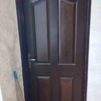 درب چوبی