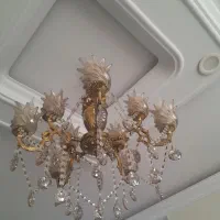 یک جفت لوستر برنز