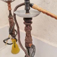 چهار عدد چوب گردو کارکرده دوسیب