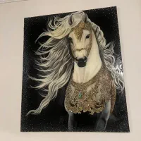 تابلو نقاشی نفیس اسب