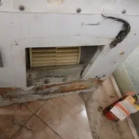 بدنه کولر آبی بدون پوسیدگی و شکستگی