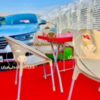 صندلی پلاستیکی  باغی کافه طرح سامان