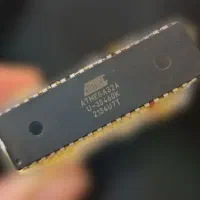 تعدادی وسایل الکترونیکی اتمگا ۳۲ .lcd .التراسونیک