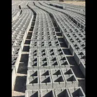 بلوک ۲۰در ۴۰ ته باز سیمانی با ابعاد واقعی