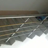 نرده استیل و حفاظ راه پله