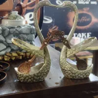 جا قاشقی مرغابی برنجی+۲عدد قاشق مسی