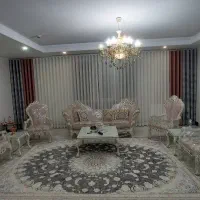 پرده مینیمال کتان تدی مینیمال