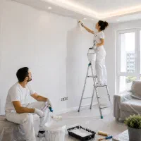 نقاشی ساختمان ، نقاش ، رنگ کاری