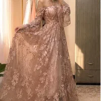 لباس مجلسی سایز 38 نو تمیز و سالم پرنسسی