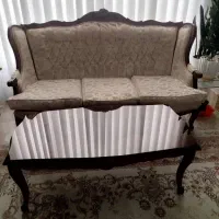مبل استیل پایه کوتاه ۹ نفره