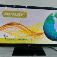 تلویزیون 42LG با کنترل و پایه