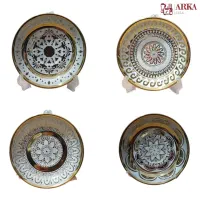 نعلبکی طلایی ونچی voonchi رنگ ثابت آکبند