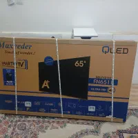 تلویزیون 65 QLED maxeeder 4k