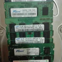 رم لپتاپی یک گیگ و 512 DDR2 & DDR3