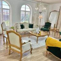 مبل کوئین فرانسوی راش گرجستان